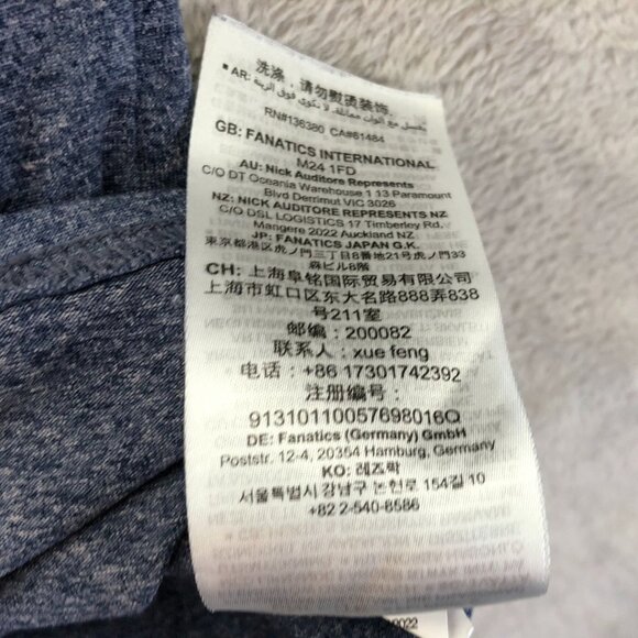 Yankees T-Shirt 2XL Heather Navy Short Sleeve Graphic Tee - Picture 10 of 13